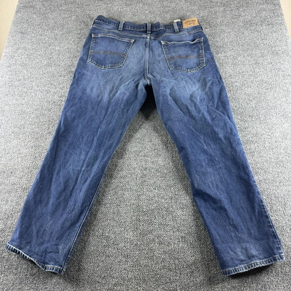 Denizen From Levis 231 Athletic Straight Jeans Mens 38x30 Blue Stretch Denim
